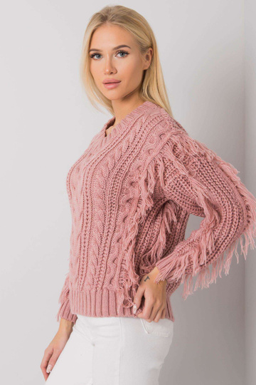 Purvinas rožinis megztinis...