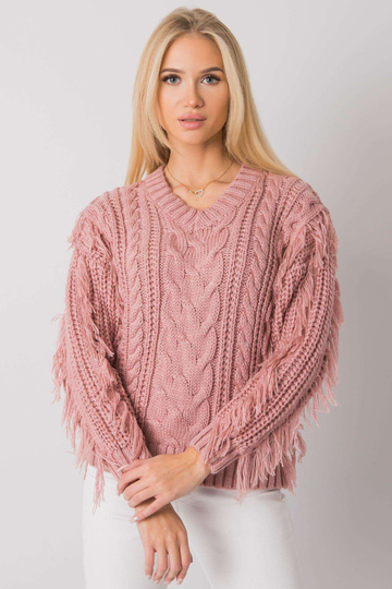 Purvinas rožinis megztinis... 2