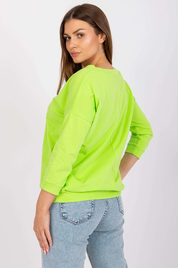 Fluo žalia palaidinė basic...