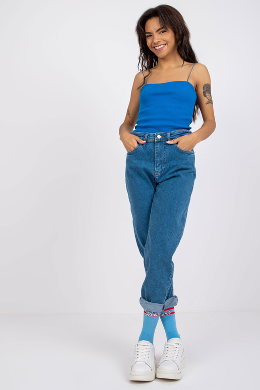 Mėlynos mamos džinsinės kelnės Lotta