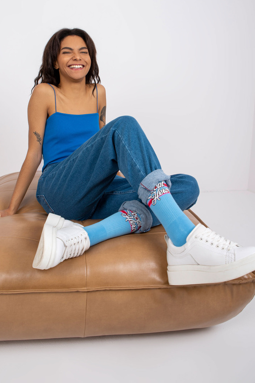 Mėlynos mamos džinsinės kelnės Lotta