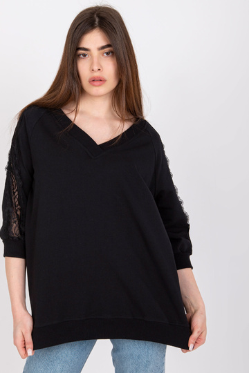 Juoda medvilninė palaidinė...