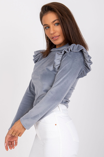 Pilka veliūrinė palaidinė...