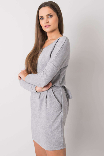 Pilka melanžinė suknelė...