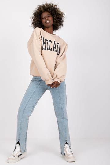 Smėlio spalvos megztinis su... 2