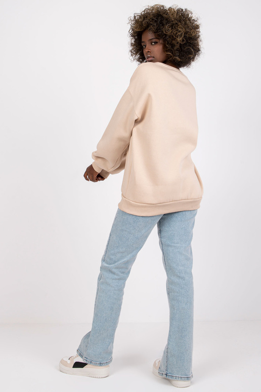 Smėlio spalvos megztinis su Madeiros...