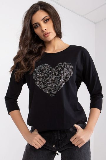 Juoda medvilninė palaidinė...