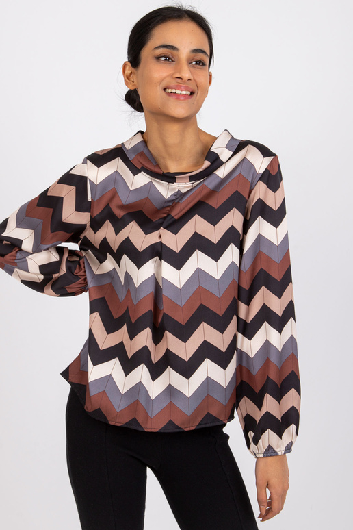 Juoda raštuota palaidinė Silezija