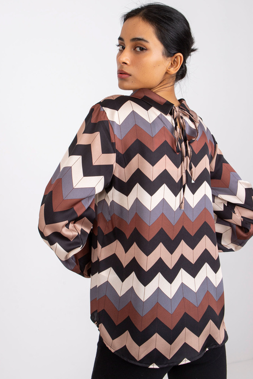 Juoda raštuota palaidinė Silezija