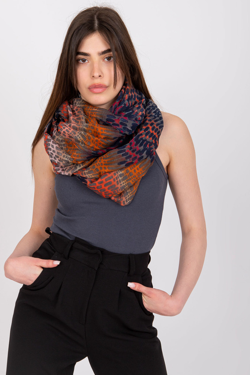 Tamsiai mėlynos ir oranžinės spalvos...