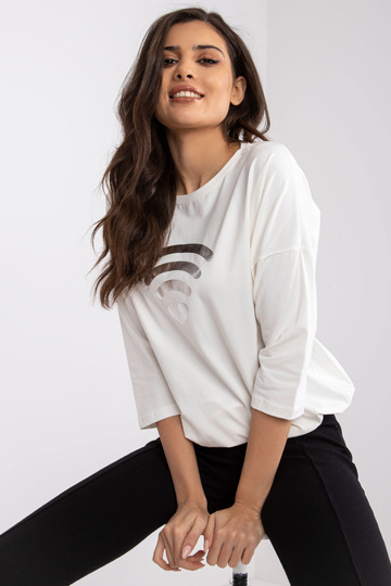 Ecru moteriška palaidinė su... 2