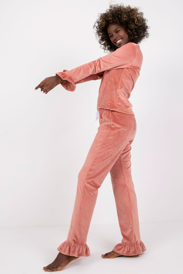 Purvinas rožinis veliūrinis...