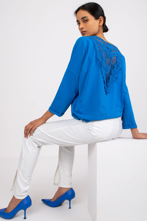 Tamsiai mėlyna medvilninė palaidinė... Tamsiai mėlyna medvilninė palaidinė...