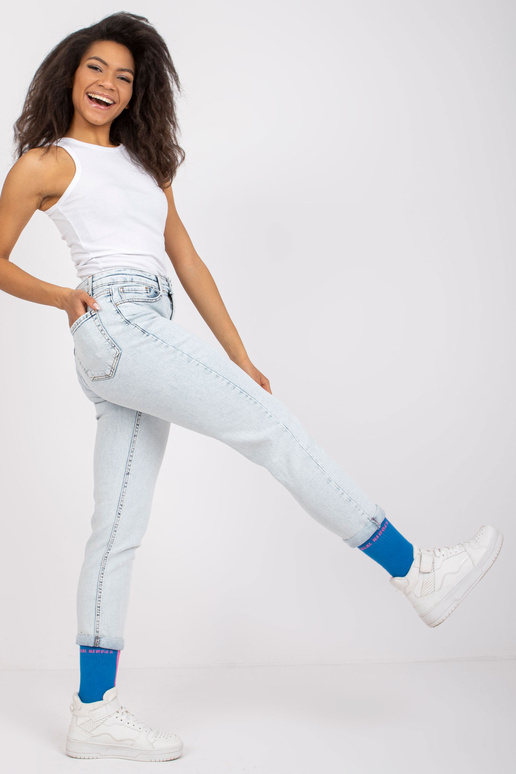 Šviesiai mėlynos mamos džinsinės...