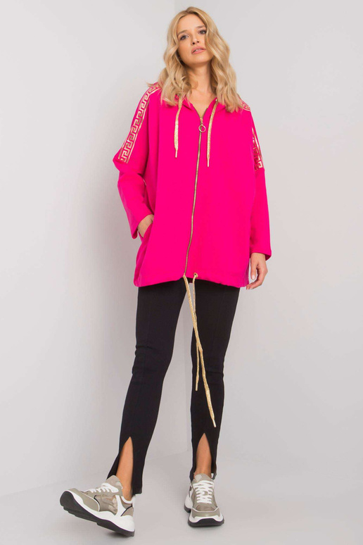 Fuksijos spalvos megztinis su... Fuksijos spalvos megztinis su...