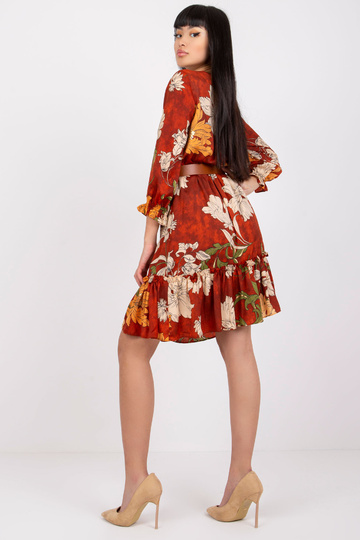 Šviesiai ruda suknelė su...