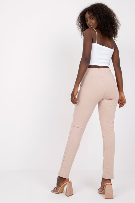 Smėlio spalvos sportinės kelnės su...