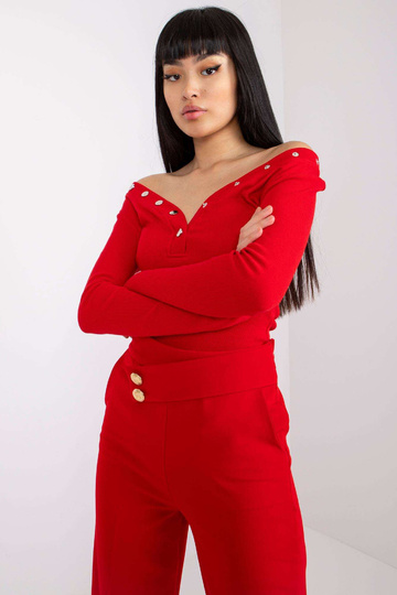 Raudona dryžuota palaidinė... 2