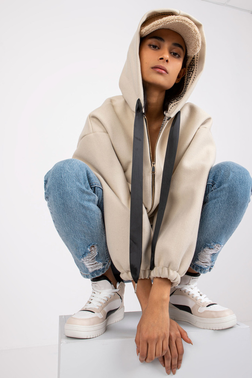 Smėlio spalvos gobtuvas Sevilla