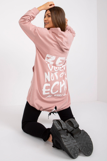 Purvinas rožinis megztinis... 2