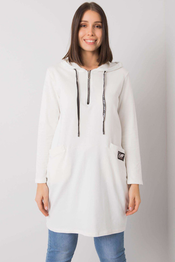 Ecru medvilnės tunika plius...