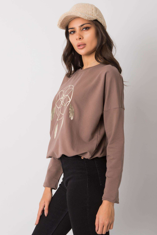 Ruda palaidinė su raštu Jackson RUE...