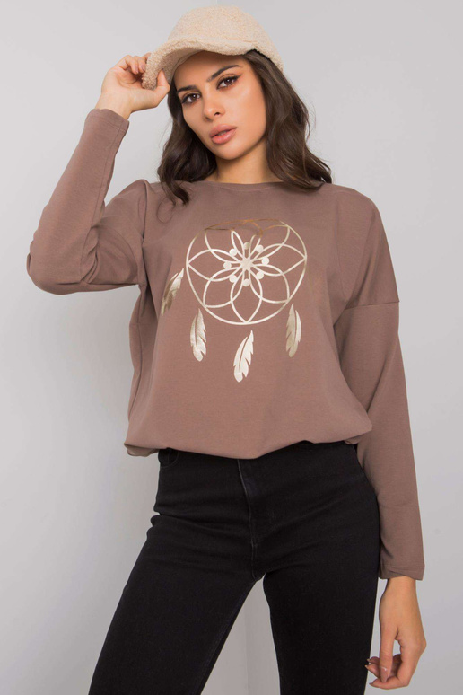 Ruda palaidinė su raštu Jackson RUE...