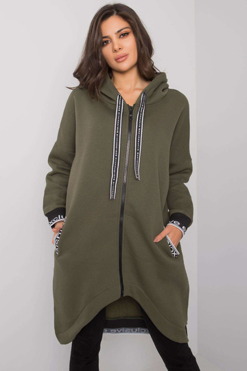 Chaki spalvos Hoodie Mayar