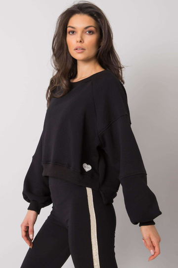 Juodas medvilninis...