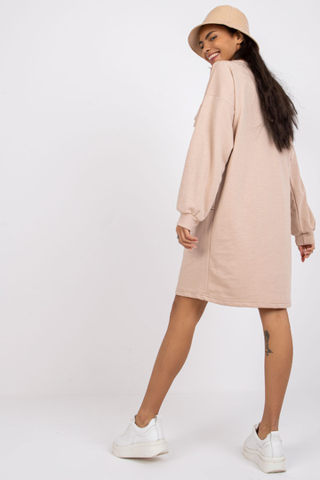 Smėlio spalvos suknelė su...