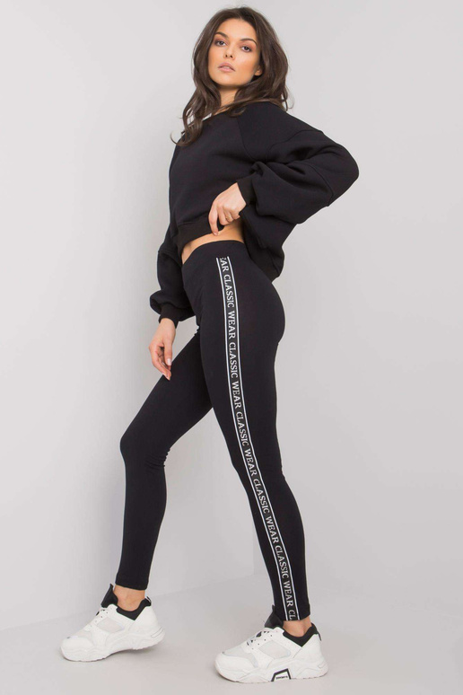 Juodi moteriški antblauzdžiai su...