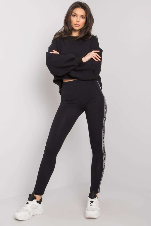 Juodi moteriški antblauzdžiai su...