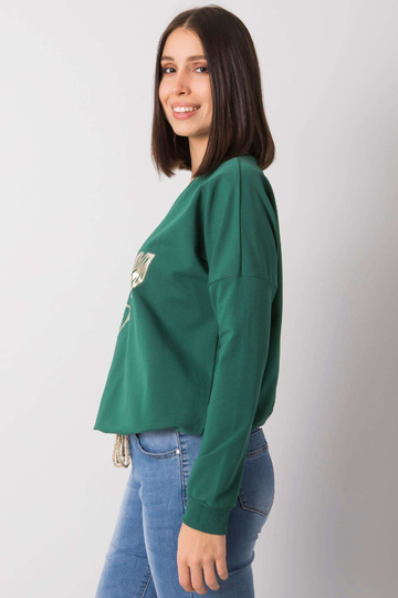 Tamsiai žalia plius dydžio...