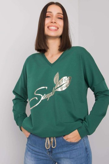 Tamsiai žalia plius dydžio... 2