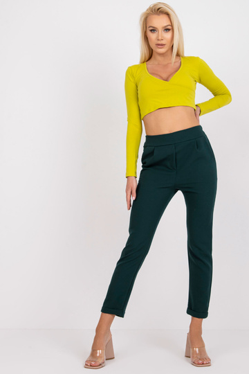 Tamsiai žalios elegantiškos...