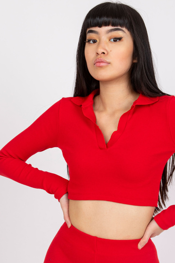 Raudona trumpa palaidinė su... 2