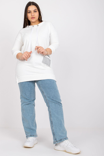 Ecru megztinių tunika plius... 2