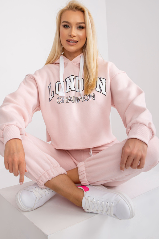 Moteriškas šviesiai rožinis megztinių...