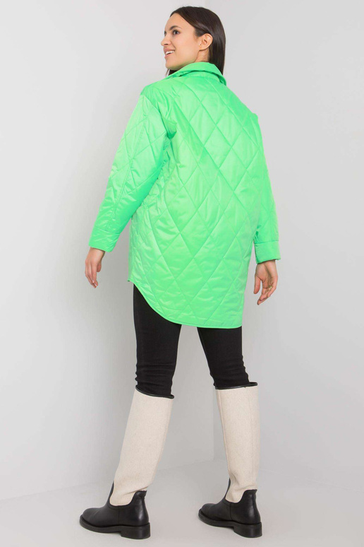 Zenya moteriška žalia dygsniuota striukė