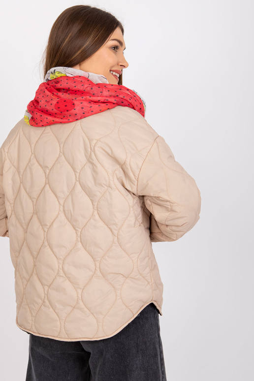 Balta-raudona skara su spaudiniais