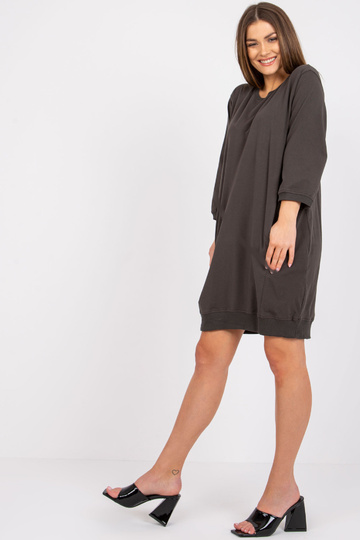 Khaki laisva suknelė Salou