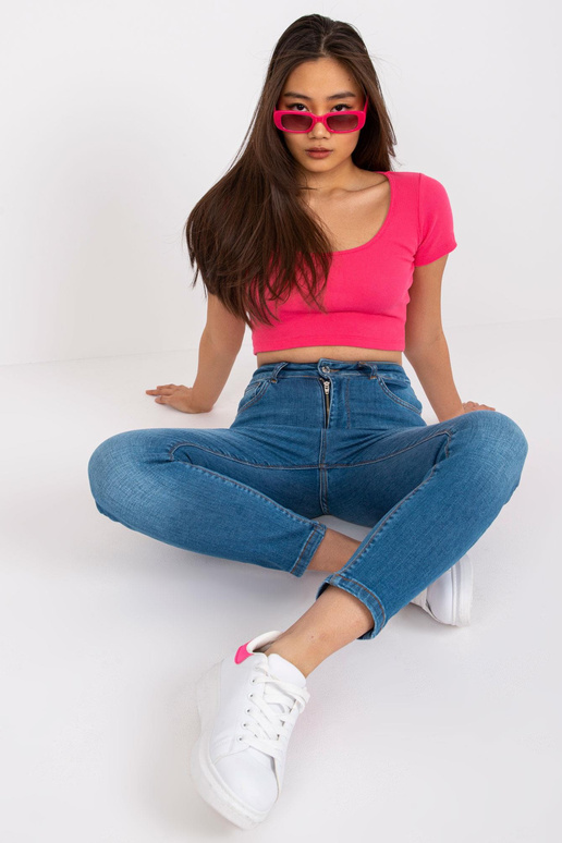 Mėlyni siauri džinsai Antibes RUE PARIS