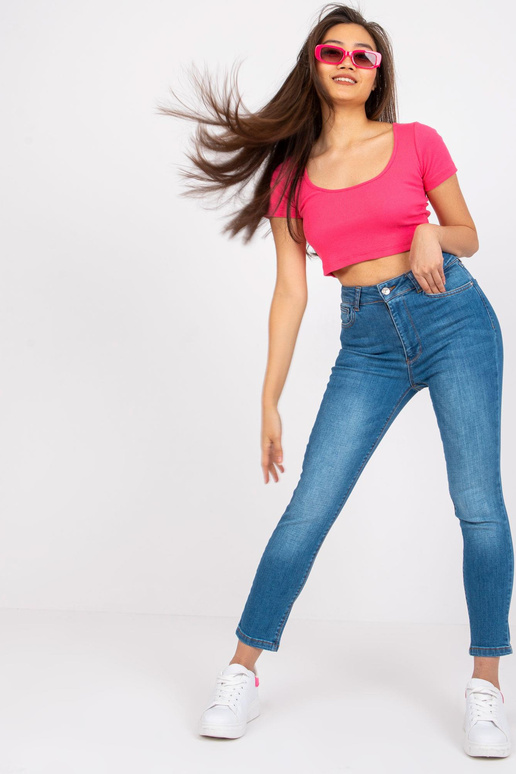 Mėlyni siauri džinsai Antibes RUE PARIS