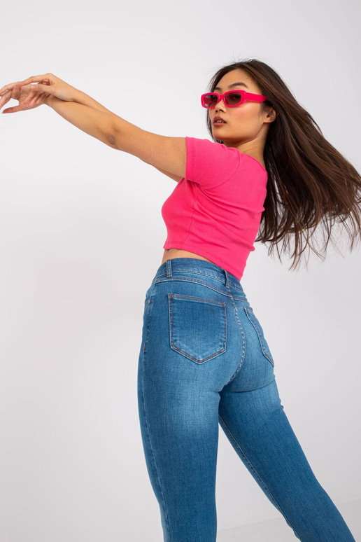 Mėlyni siauri džinsai Antibes RUE PARIS