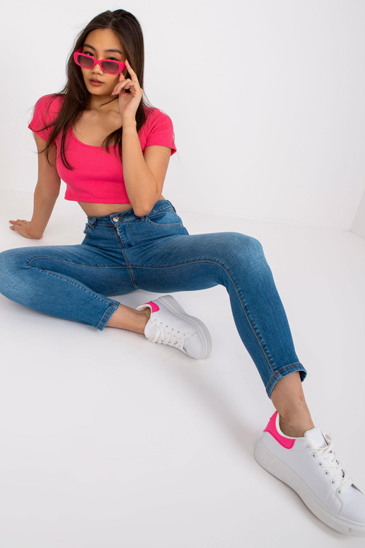 Mėlyni siauri džinsai Antibes RUE PARIS