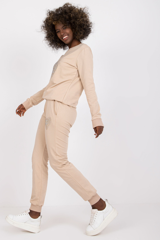 Lali Beige Cotton Casual dviejų dalių...