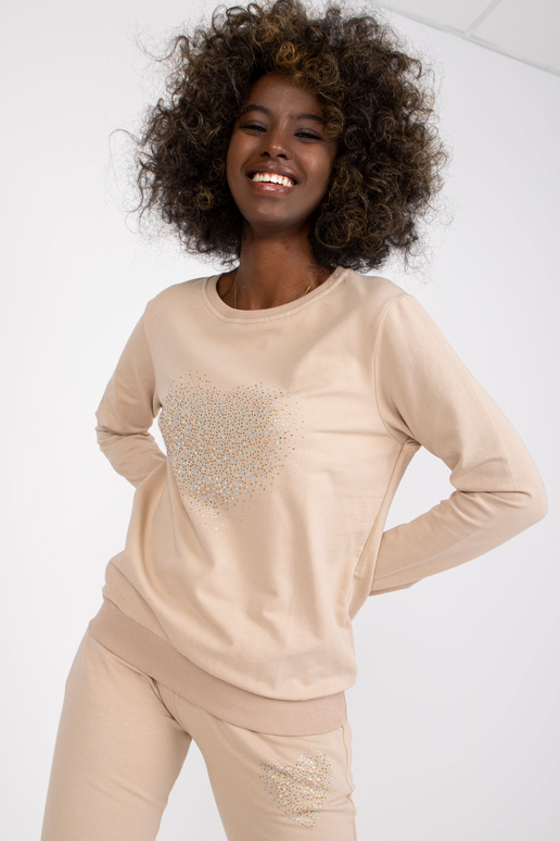 Lali Beige Cotton Casual dviejų dalių...