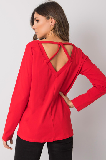 Raudona moteriška palaidinė...