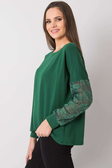 Tamsiai žalia palaidinė su...