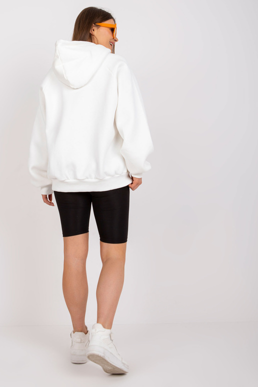 Ecru megztinis su gobtuvu Cotton Peggy Ecru megztinis su gobtuvu Cotton Peggy